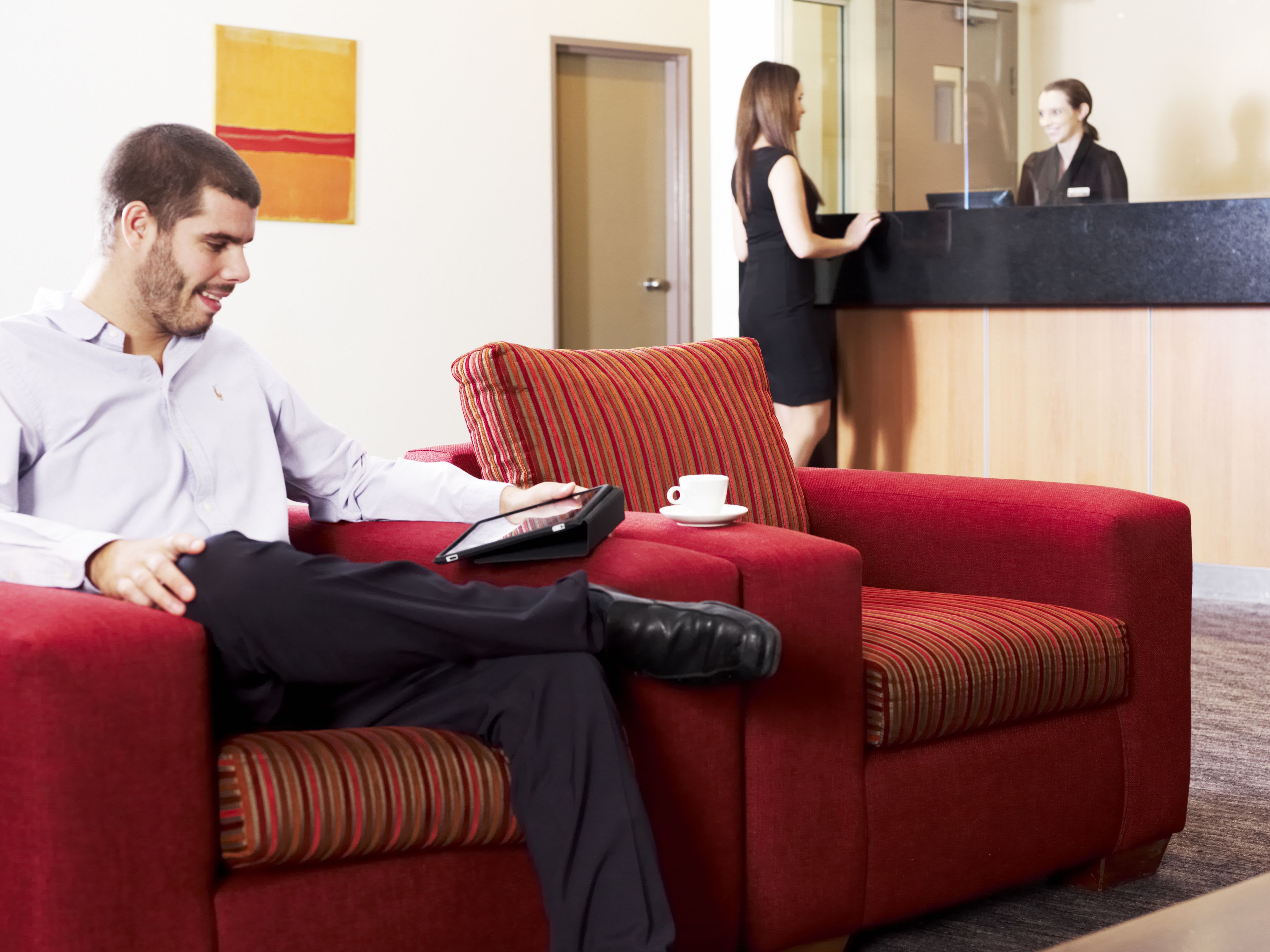 منطقة الاستقبال