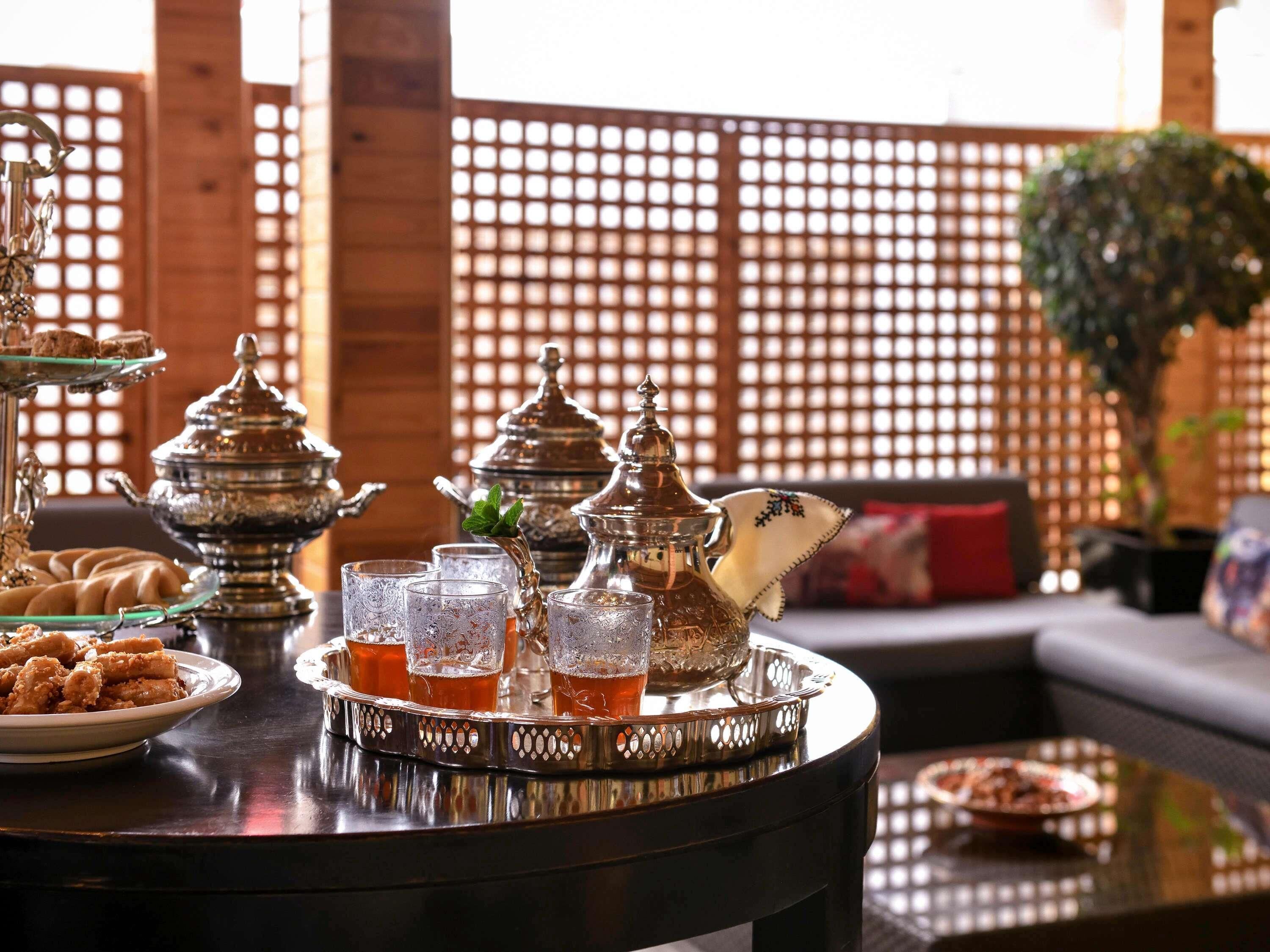 Daily buffet breakfast (MAD 110 per person)