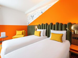 Superior Room, 2 Twin Beds | Minibar, in-room safe, desk, blackout drapes - Hotel Mercure Rabat Sheherazade (Rabat)