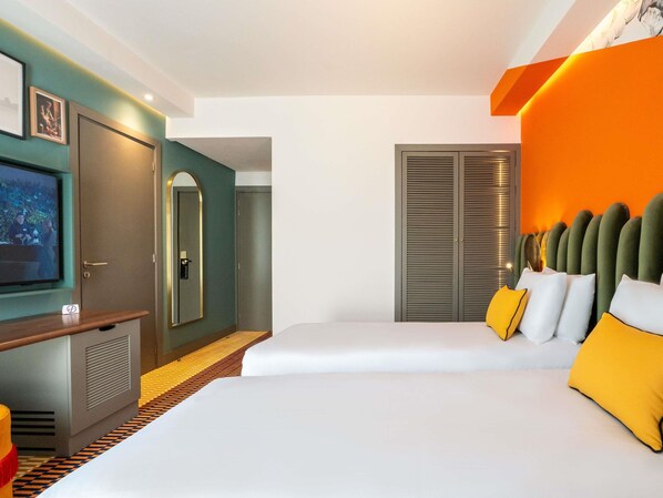 Standard Room, 2 Twin Beds | Minibar, in-room safe, desk, blackout drapes - Hotel Mercure Rabat Sheherazade (Rabat)