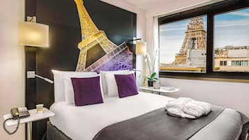 Privilege, Kamer, 1 tweepersoonsbed | Luxe beddengoed, een kluis op de kamer, verduisterende gordijnen