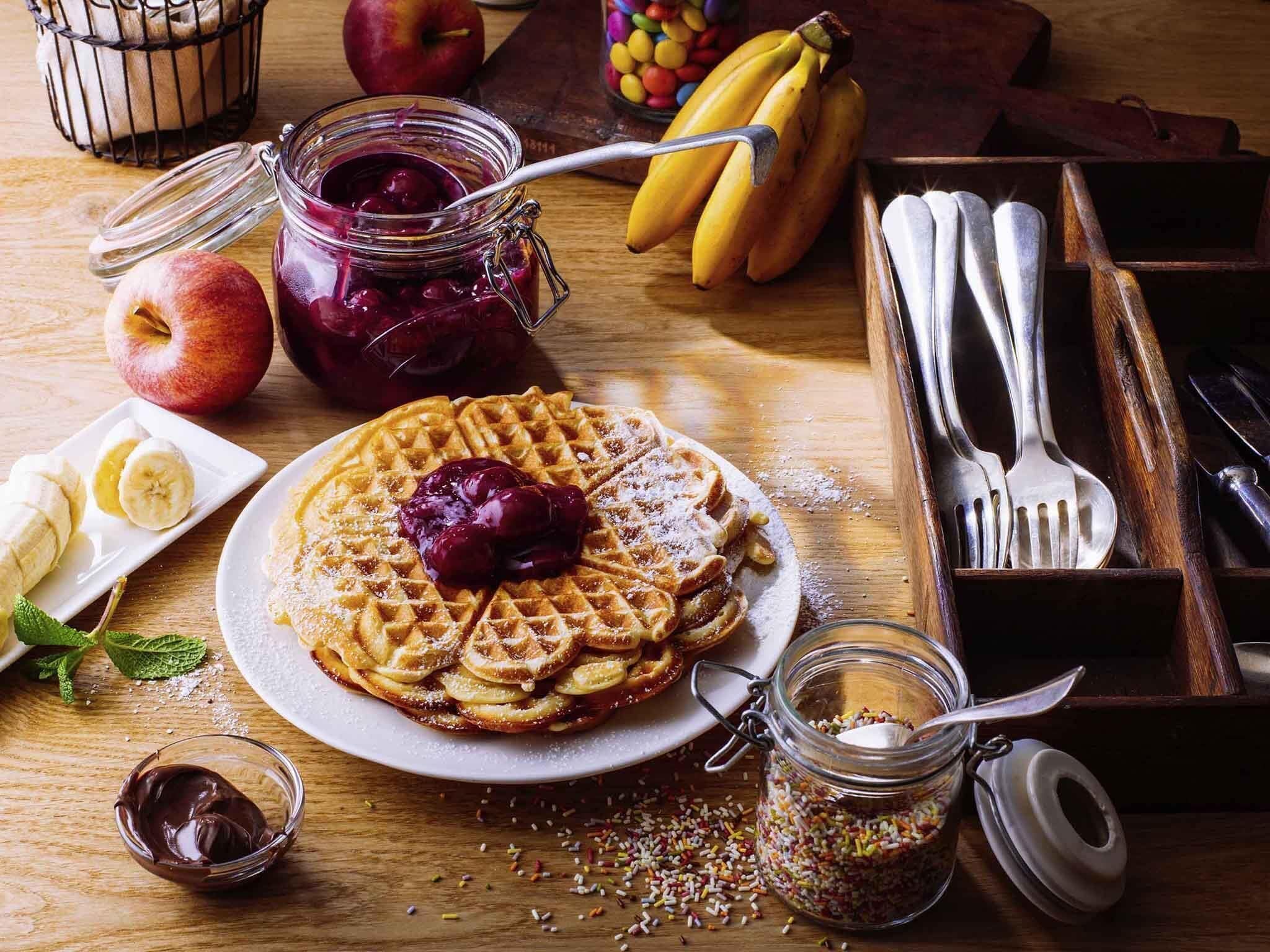 Tägliches Frühstücksbuffet gegen Gebühr