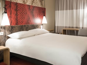 Hypo-allergenic bedding, desk, soundproofing, iron/ironing board
