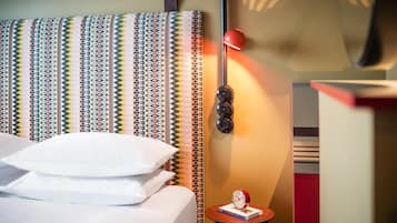 Free minibar, in-room safe, desk, soundproofing