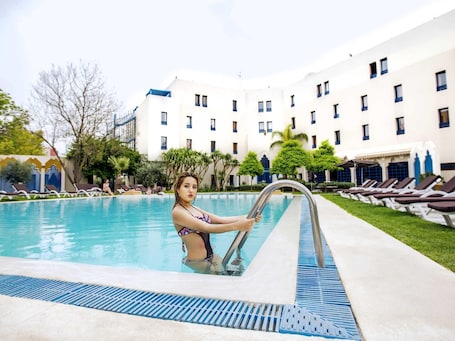 Una piscina techada