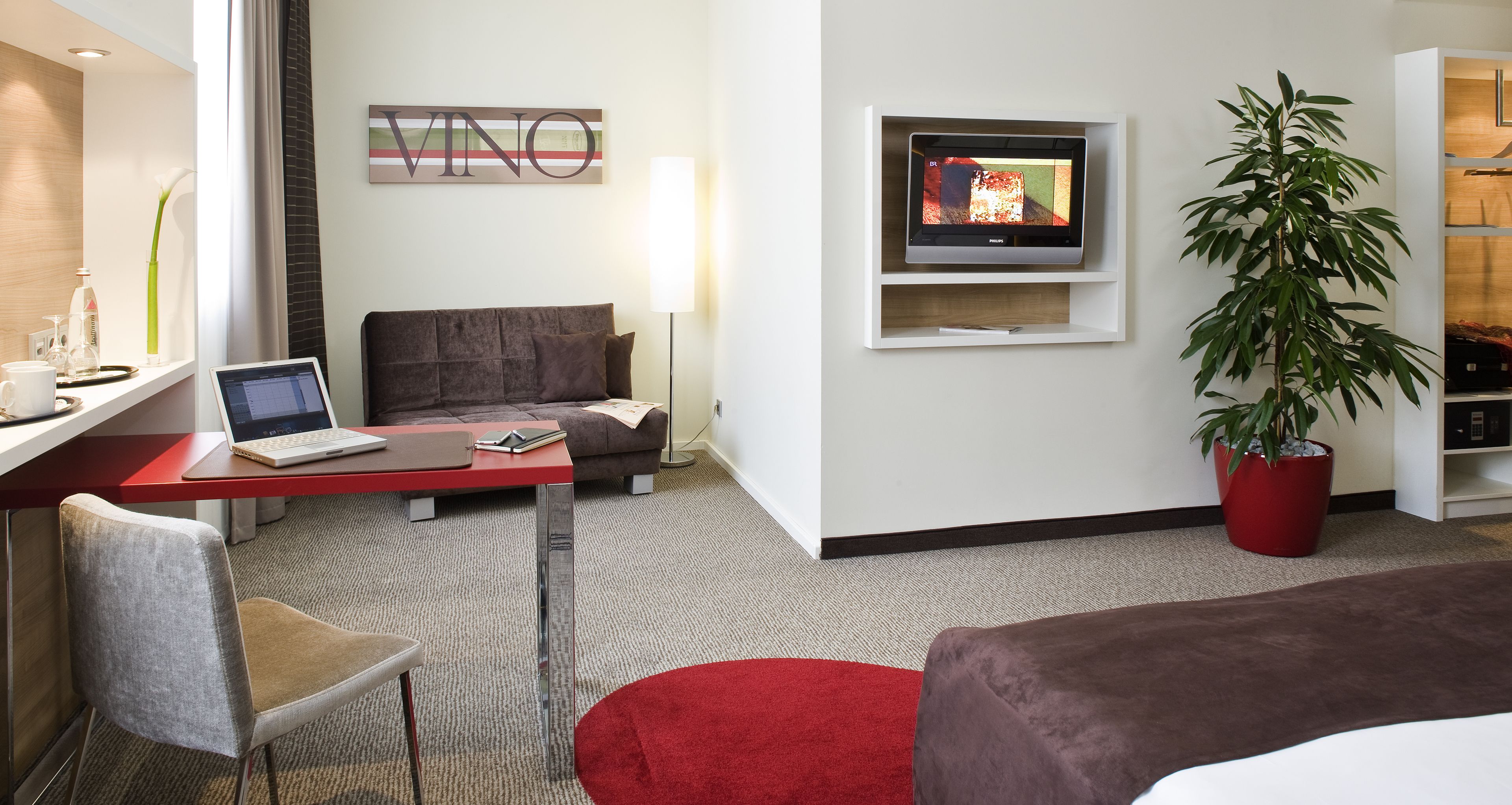 privilege, room, 1 king bed with sofa bed | in-room safe, desk, laptop workspace, blackout curtains