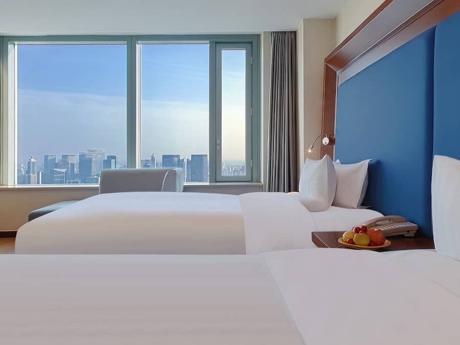 Premium bedding, down duvets, minibar, in-room safe
