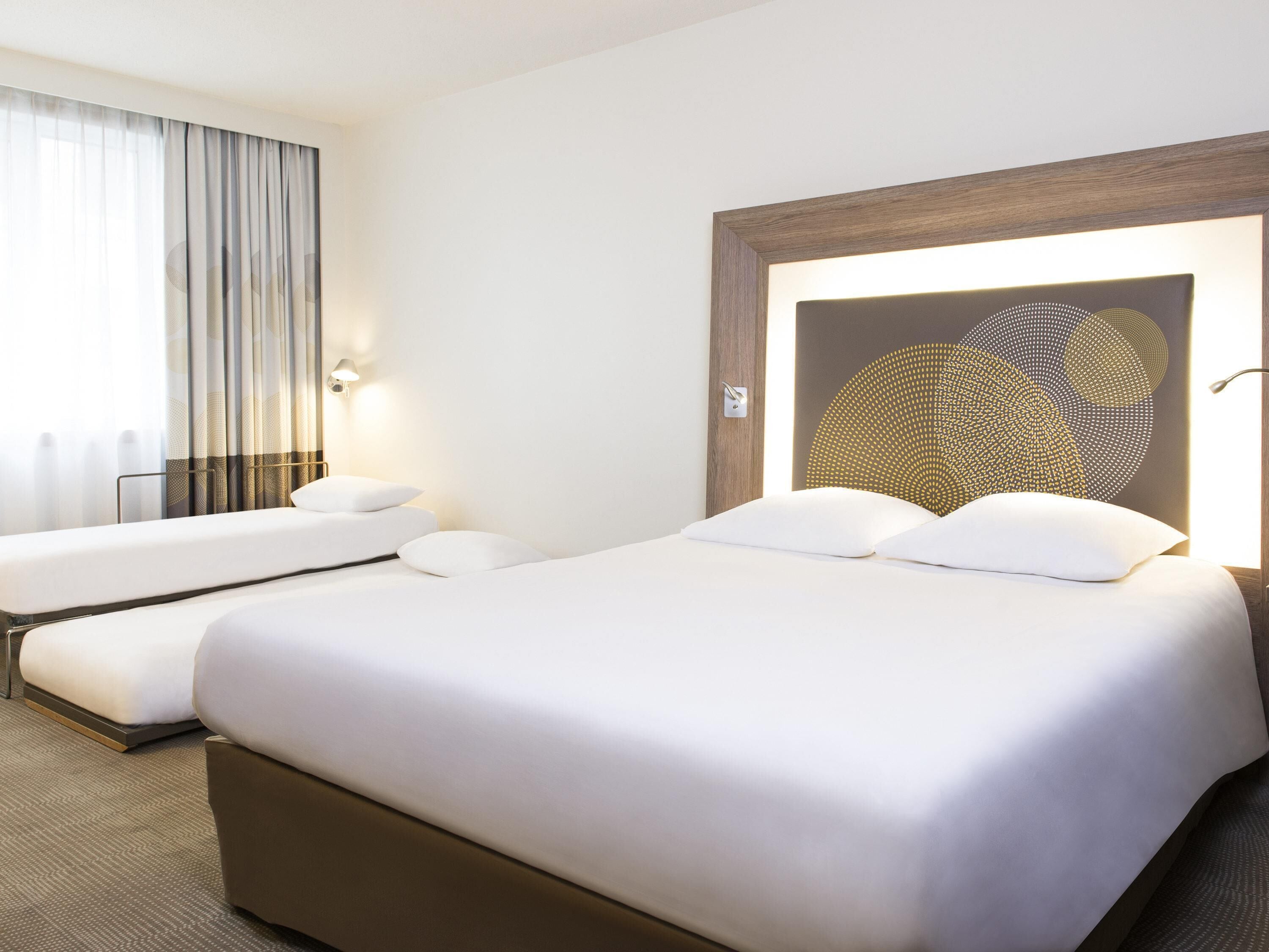 Literie hypoallergénique, mini-bar avec articles gratuits