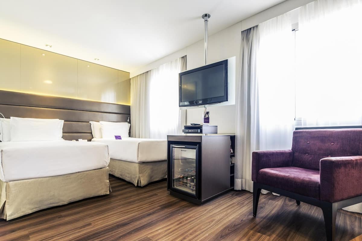 Appartement Supérieur, 2 lits une place | 1 chambre, literie hypoallergénique, minibar