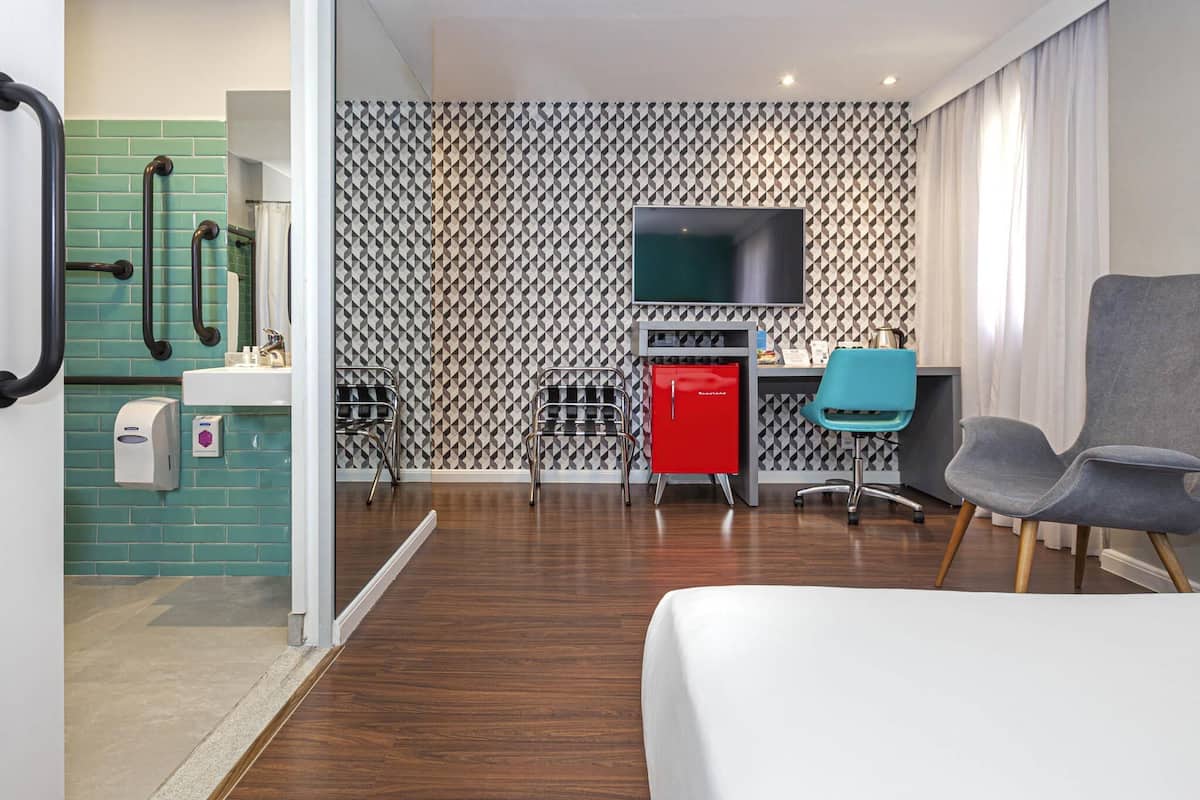 Appartement, 1 lit double (Accessible) | 1 chambre, literie hypoallergénique, minibar