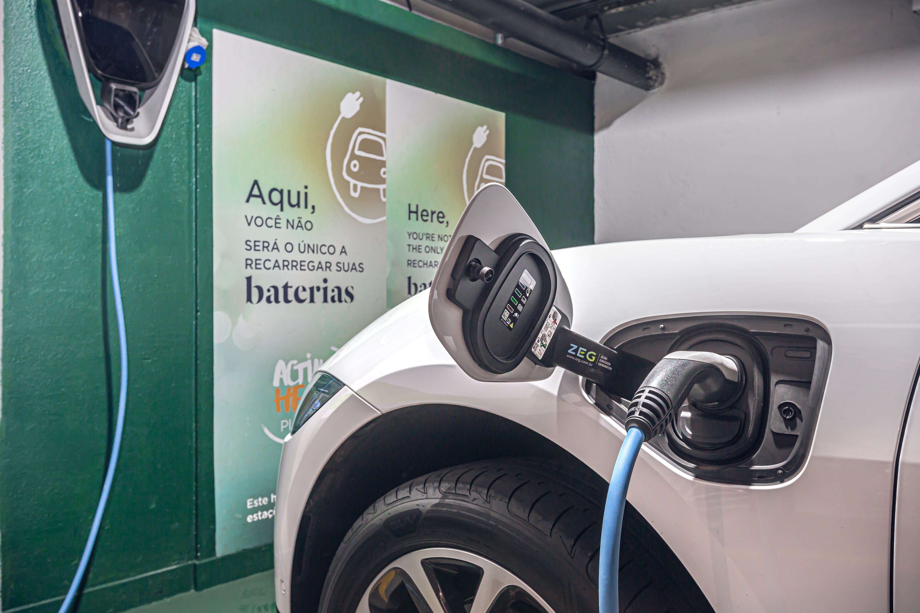 electric vehicle-charging station