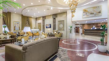 Sala de estar en el lobby