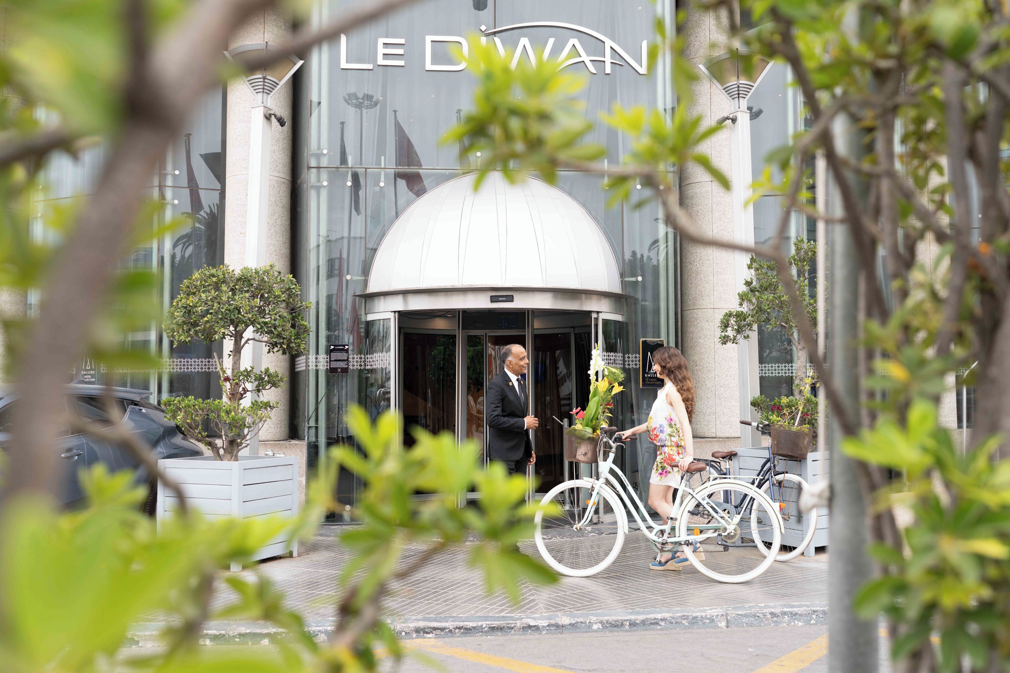 Façade de l’hébergement