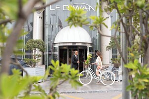 Majoituspaikan julkisivu