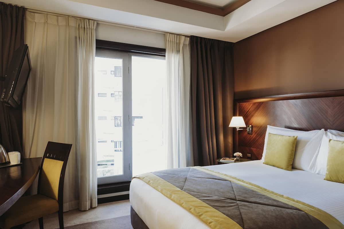 Chambre supérieure double, 1 lit double | Draps en coton égyptien, literie de qualité