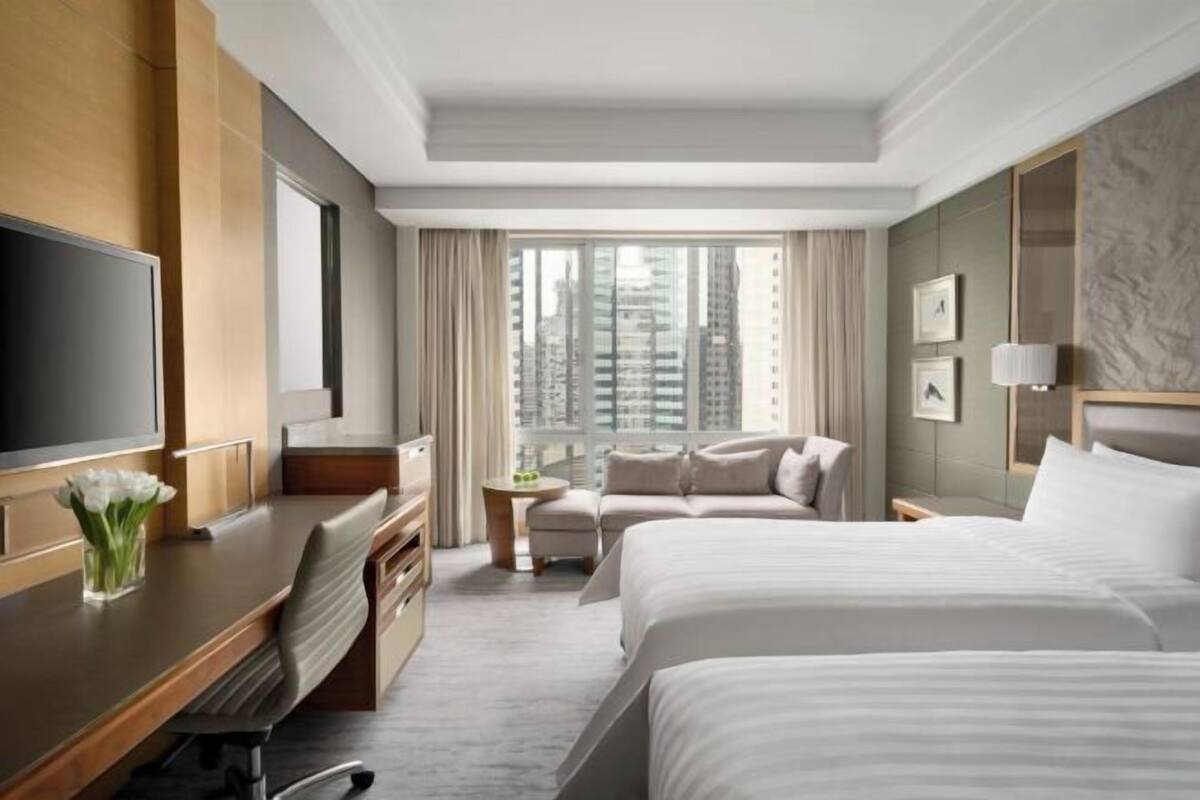 Ropa de cama hipoalergénica, edredón y minibar