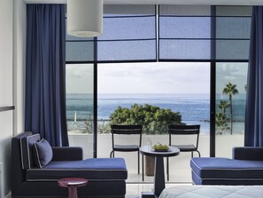 Chb, véranda, vue sur mer | 2 chambres, literie de qualité, minibar, coffre-fort