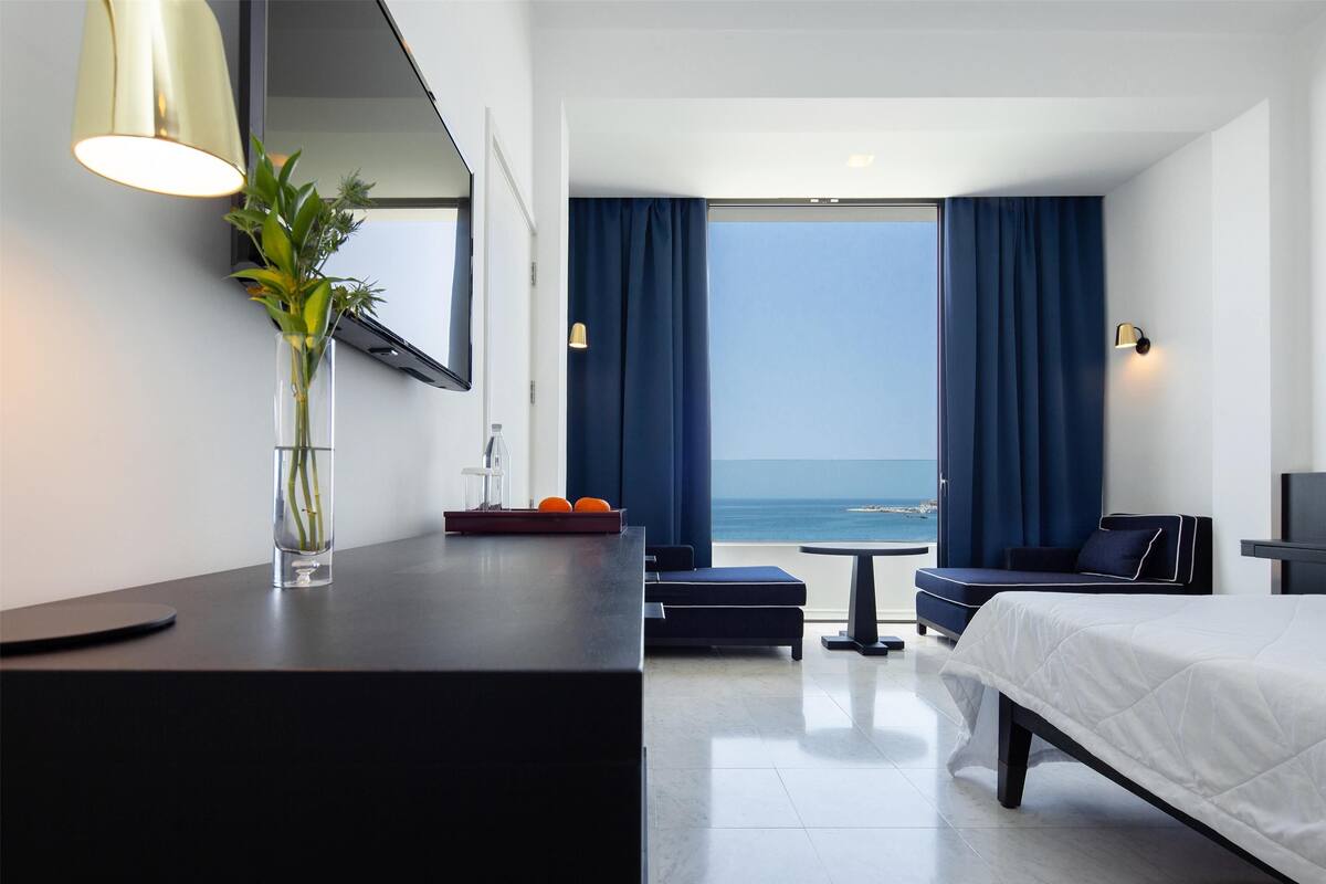 Two Interconnecting Superior Sea View Rooms | Premium bedding, minibar, in-room safe, blackout drapes