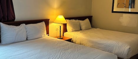 Double Room, 2 Double Beds, Accessible | Iron/ironing board, free WiFi, bed sheets