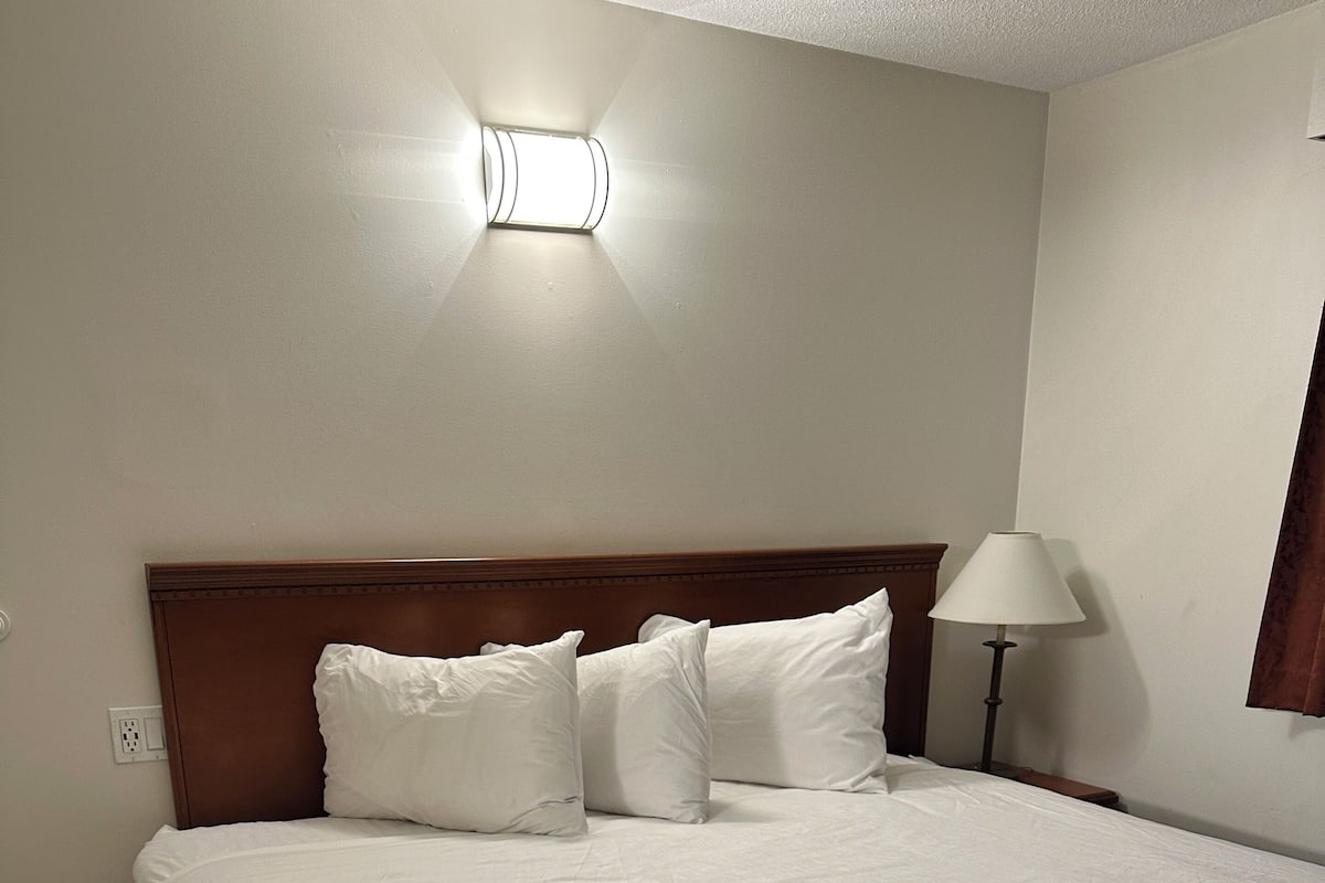 Standard Room, 1 Queen Bed | Iron/ironing board, free WiFi, bed sheets