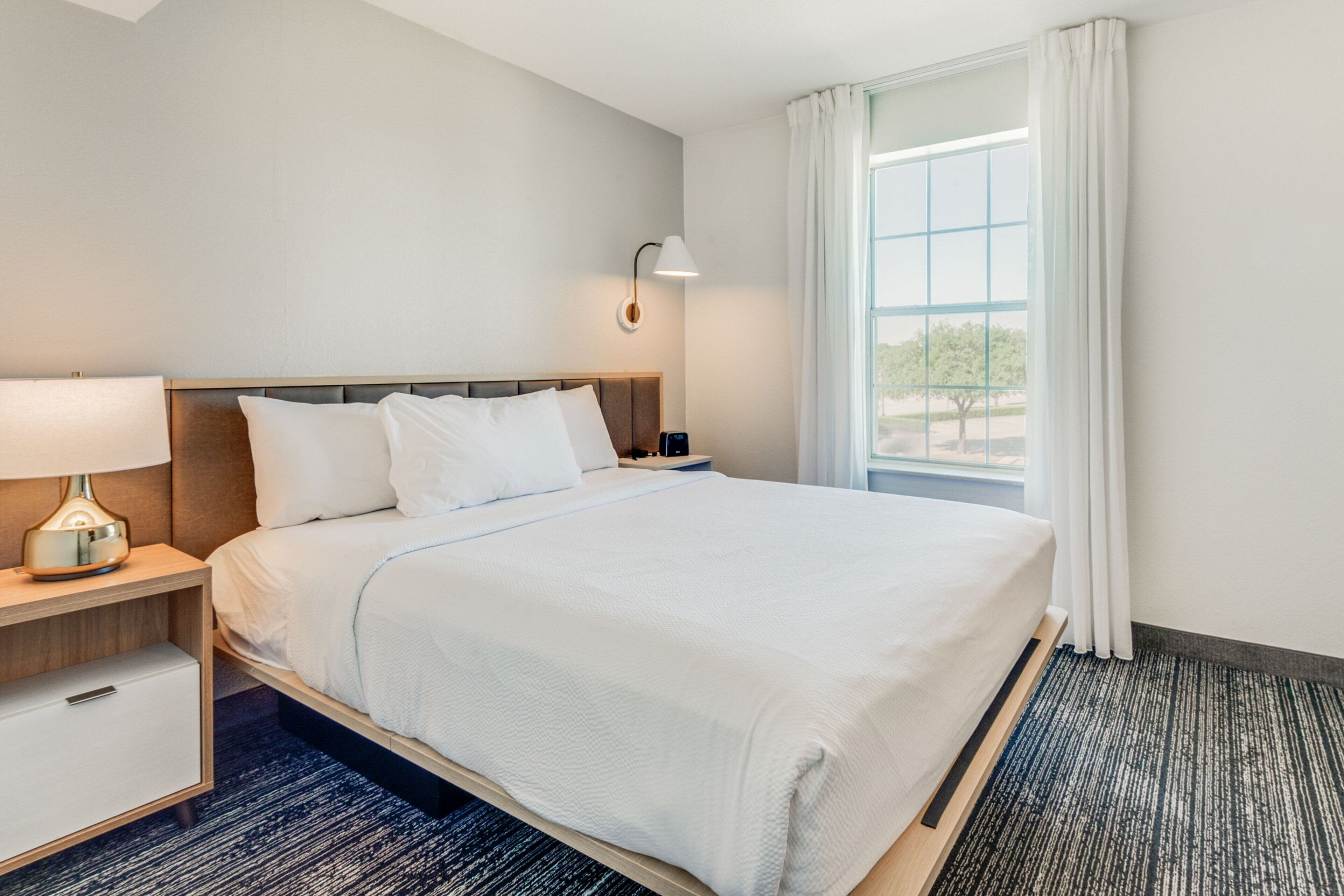 suite, 2 bedrooms | in-room safe, desk, laptop workspace, iron/ironing board