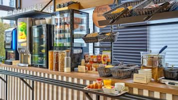 Morgenmadsbuffet hver dag mod et gebyr