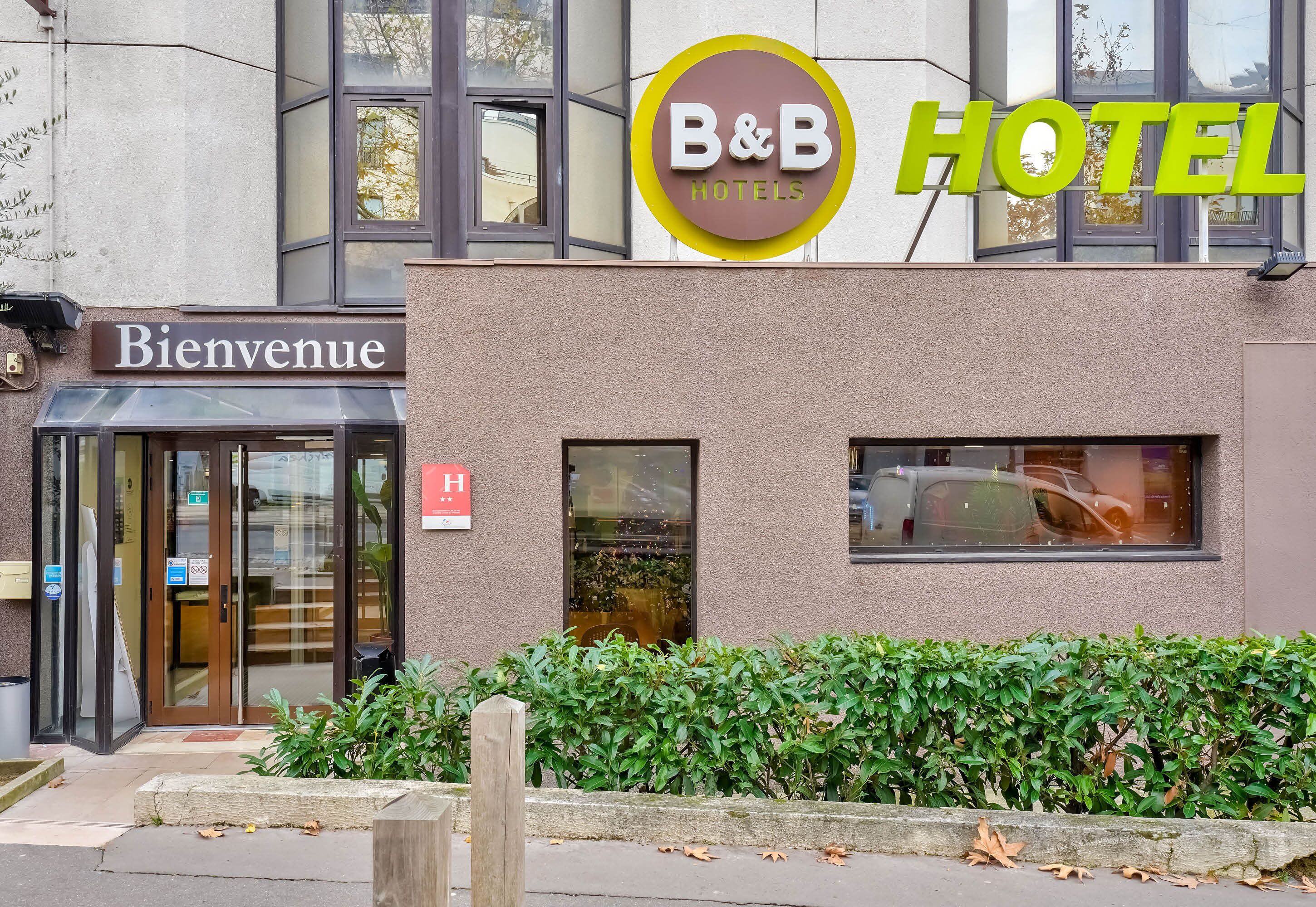 Façade de l’hébergement