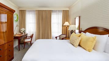 Ropa de cama de alta calidad, minibar, caja fuerte y escritorio