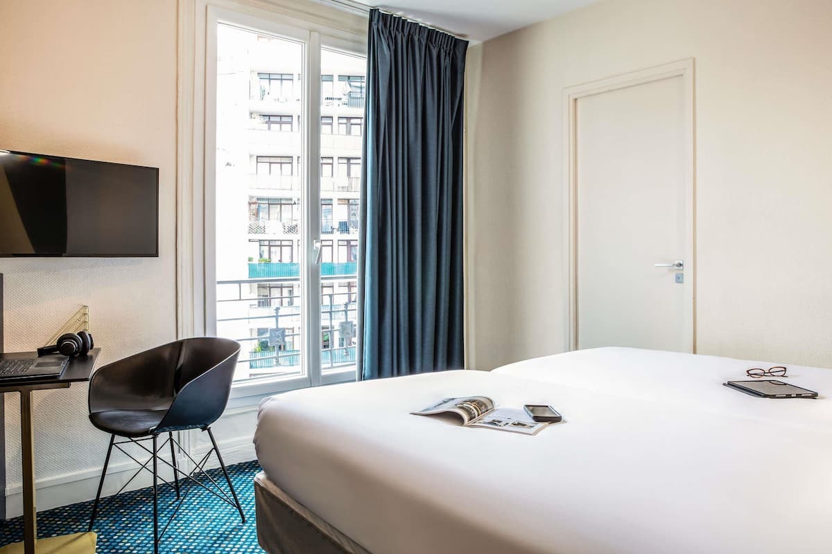 Chambre Standard, 1 lit une place | Rideaux occultants, chambres insonorisées, fer et planche à repasser
