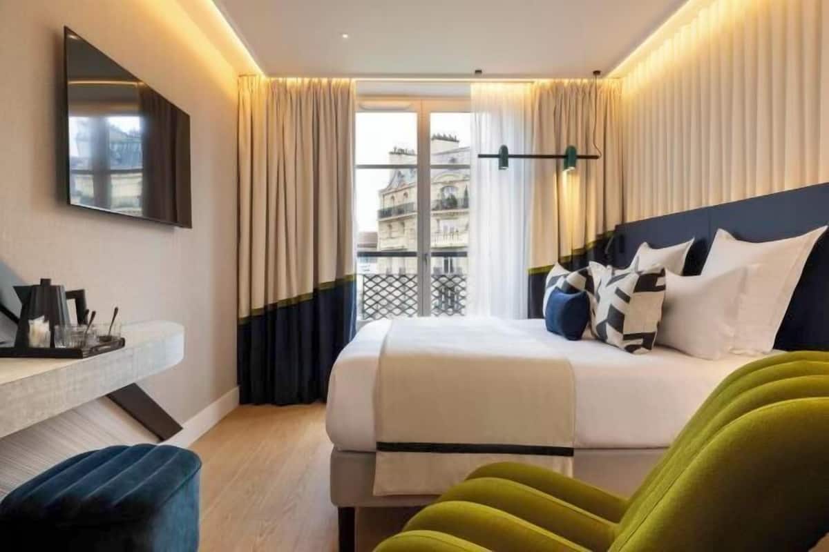 1 dormitorio, ropa de cama de alta calidad, minibar y caja fuerte