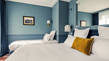 Bruser, gratis toiletartikler, hårtørrer, håndklæder