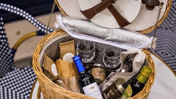 Opções para refeição ao ar livre