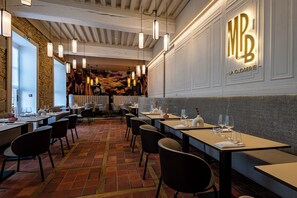 Lunch, dinner served; French cuisine, garden views