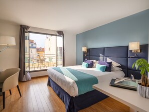 Executive Double Room, Terrace | In-room safe, desk, blackout curtains, soundproofing - Hotel Nice Riviera (Nice)