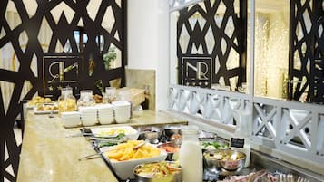 Dagelijks ontbijtbuffet (toeslag)