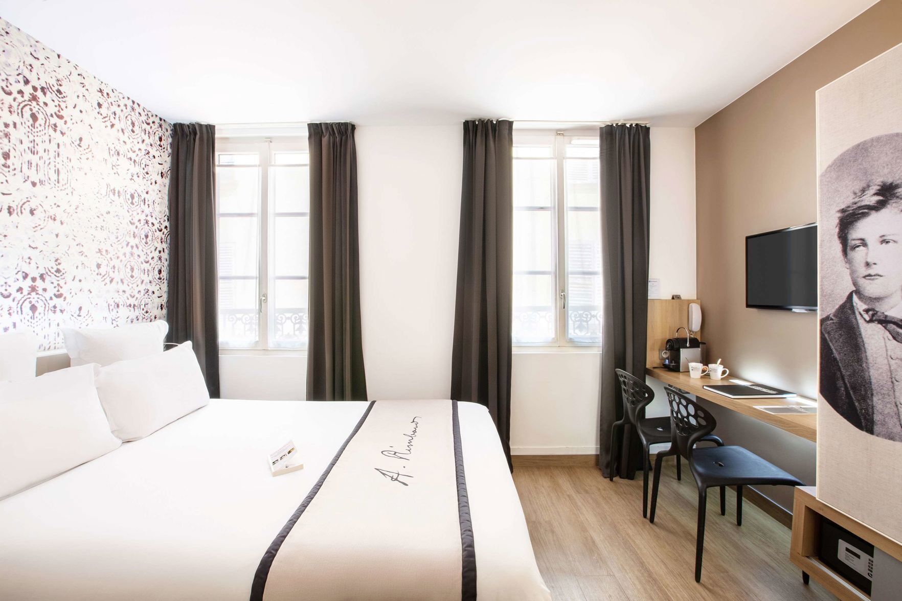Premium bedding, in-room safe, desk, soundproofing