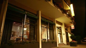 Front of property - evening/night