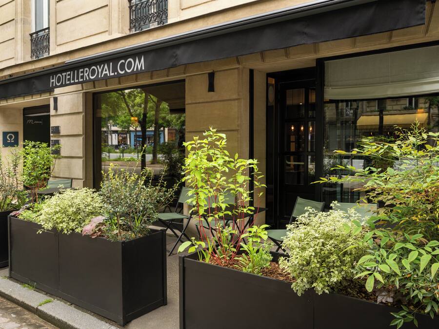 Fassade der Unterkunft