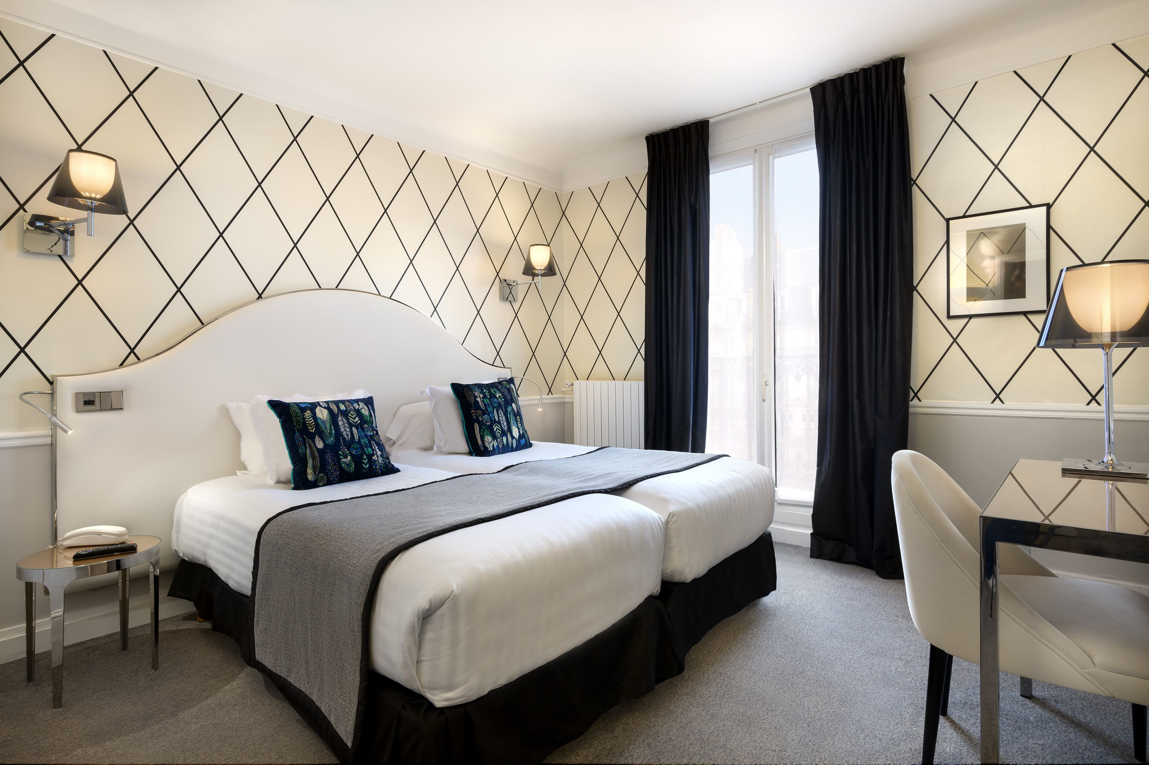 superior room (single, double or twin) | premium bedding, pillow-top beds, in-room safe, desk