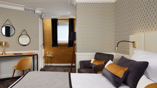 Junior Suite (Triple) | Premium bedding, pillow-top beds, in-room safe, desk