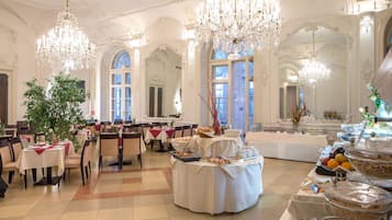 Daily buffet breakfast (EUR 24 per person)