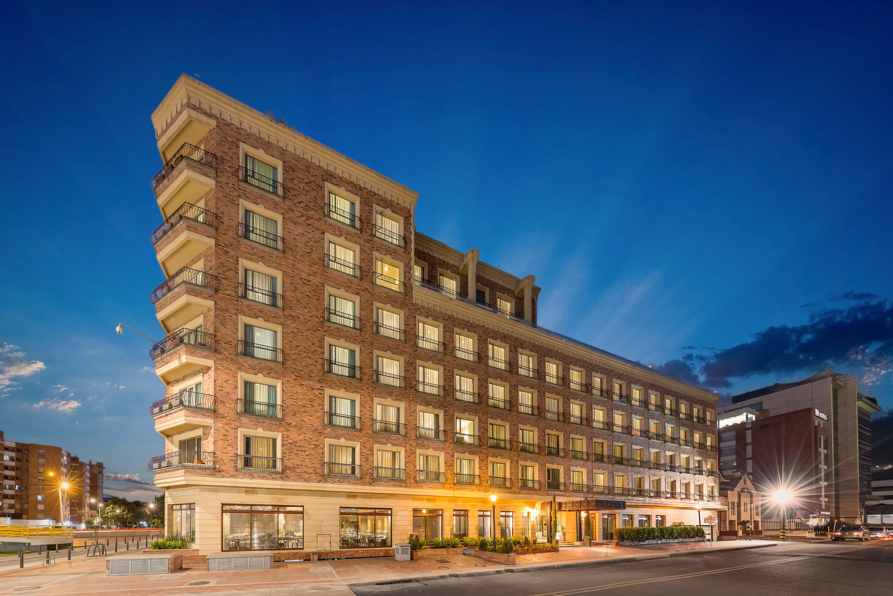 front of property – evening/night