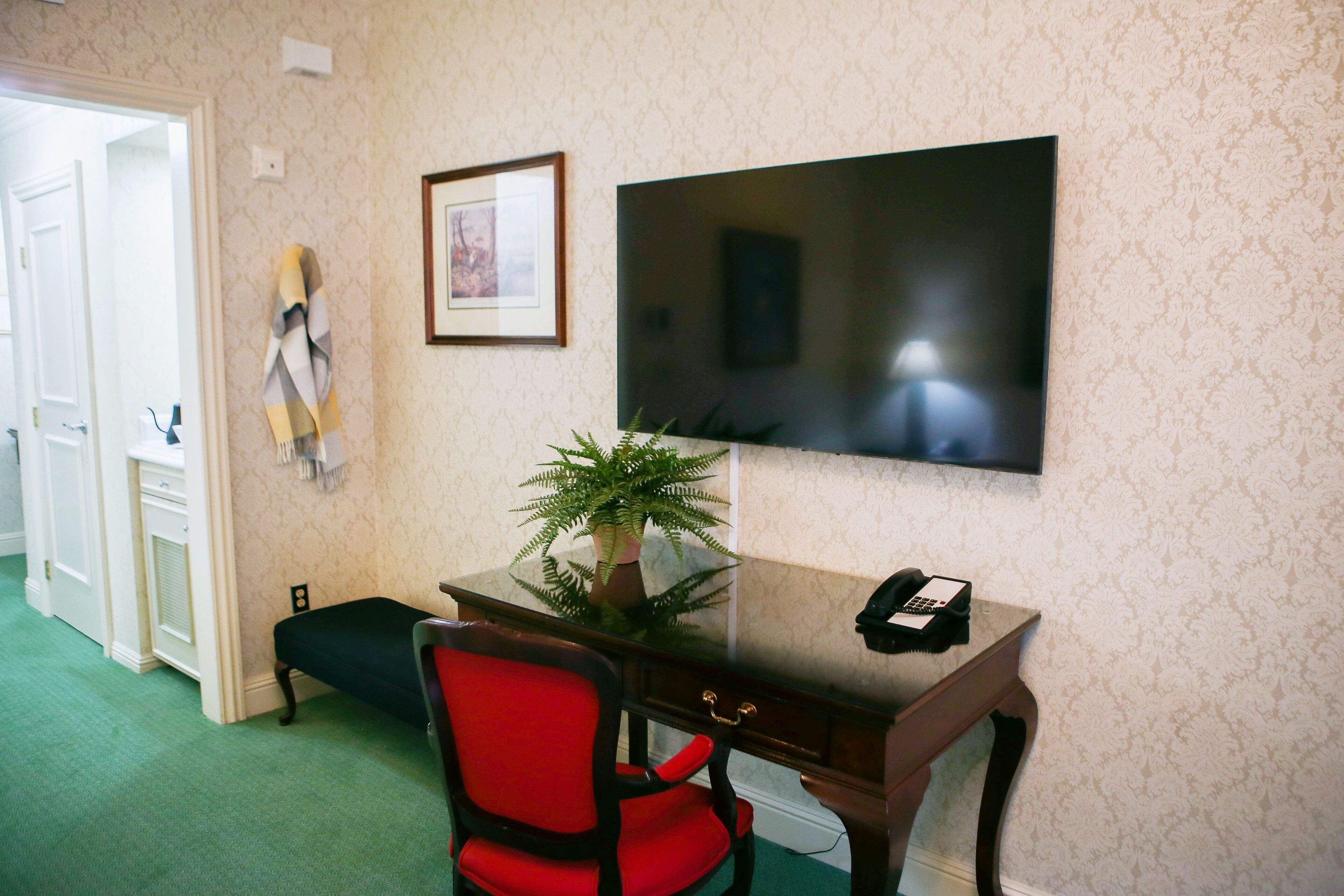 apartment suite | television