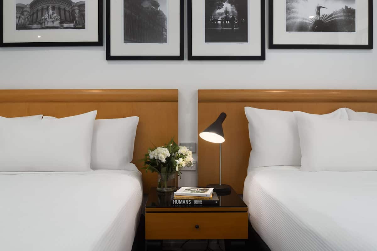 1 Schlafzimmer, hochwertige Bettwaren, Select-Comfort-Betten, Minibar