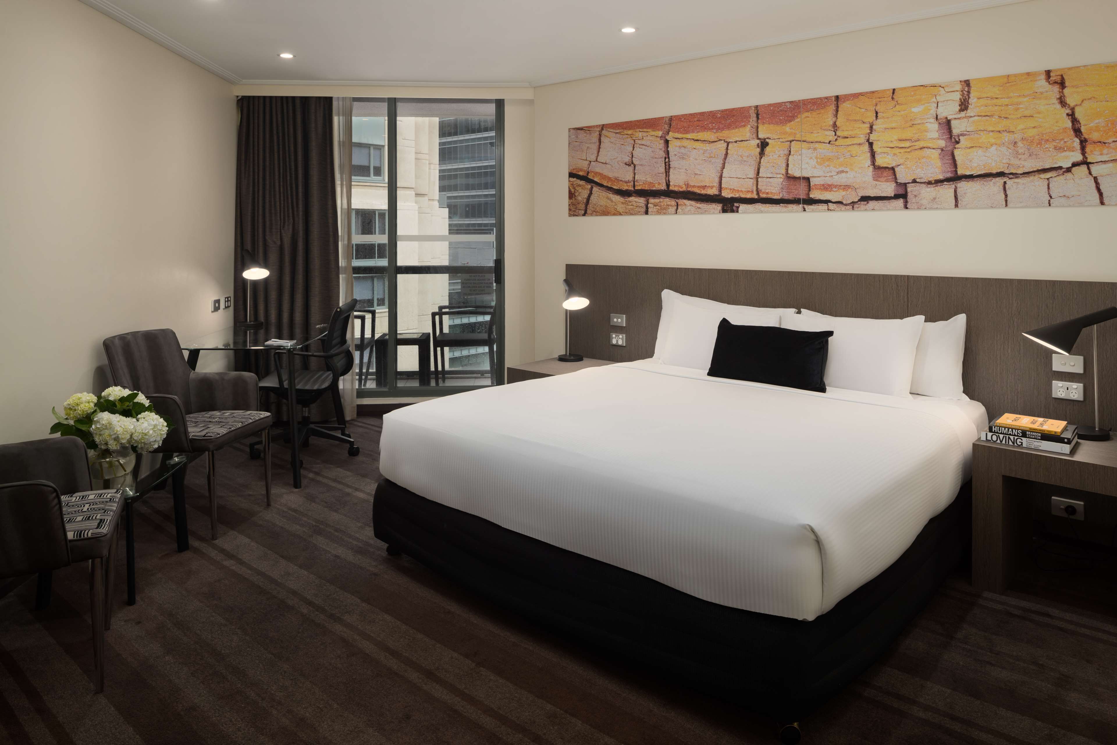 executive king balcony room | 1 bedroom, premium bedding, select comfort beds, minibar