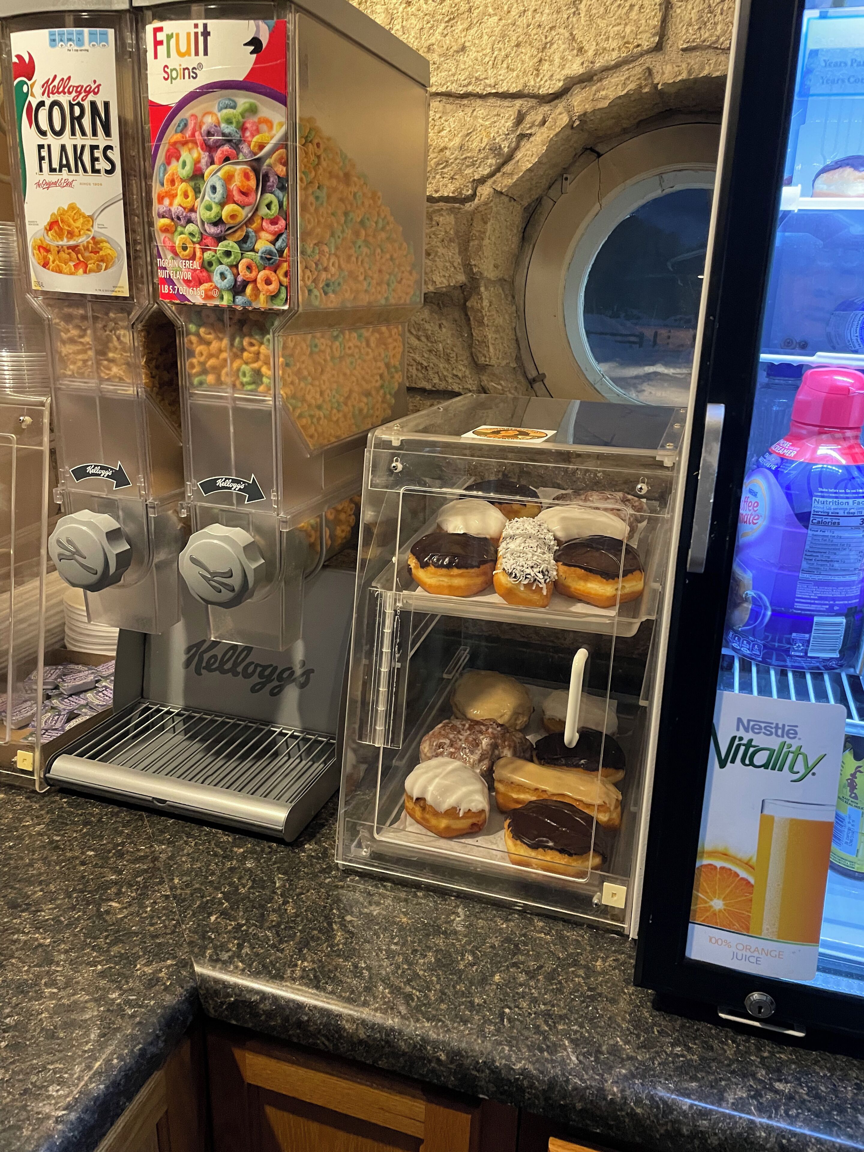 Petit déjeuner continental compris tous les jours