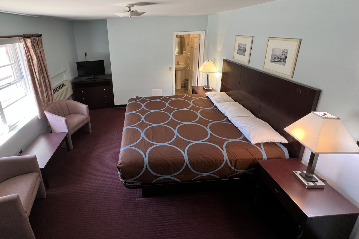 Chambre Deluxe | Draps en coton égyptien, literie de qualité, bureau