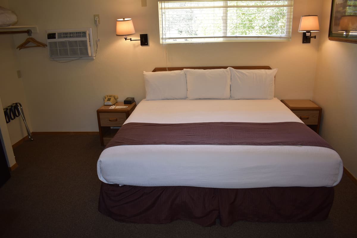 room, 1 king bed | iron/ironing board, free wifi, bed sheets