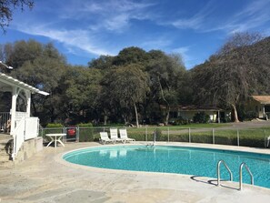 Seasonal outdoor pool