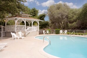 Seasonal outdoor pool